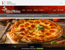 Tablet Screenshot of mrpizzaredditch.com